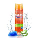 Buy Gillette Fusion Hydragel Sensitive Pre Shave Gel (195 g) - Purplle
