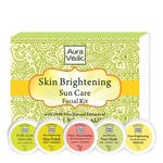 Buy Auravedic Skin Brightening Sun Care Facial Kit(50 g) x 5 - Purplle