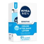 Buy NIVEA MEN Shaving, Sensitive Cooling After Shave Lotion, 100ml - Purplle