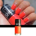 Buy Maybelline New York Color Show Nail Color Orange Fix 214 (6 ml) Promo - Purplle