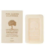 Buy Breathe Aromatherapy Almond And Lavender Soap (175 g) - Purplle