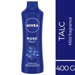 Buy NIVEA Talc, Musk Talcum Powder, 400g - Purplle