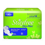 Buy Stayfree Drymax Ultra-Dry Wings 8'S - Purplle