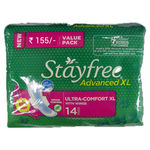 Buy Stayfree Ultra Thin Advanced 14's XL - Purplle