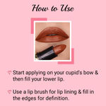 Buy Iba Halal Care Pure Lips Moisturizing Lipstick Shade A30 Copper Dust (4 g) - Purplle