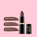 Buy Iba Halal Care Pure Lips Moisturizing Lipstick Shade A35 Dark Chocolate (4 g) - Purplle