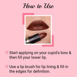 Buy Iba Halal Care Pure Lips Moisturizing Lipstick Shade A35 Dark Chocolate (4 g) - Purplle