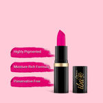 Buy Iba Halal Care Pure Lips Moisturizing Lipstick Shade A75 Neon Crush (4 g) - Purplle
