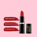Buy Iba Halal Care Pure Lips Moisturizing Lipstick Shade A62 Pure Red (4 g) - Purplle