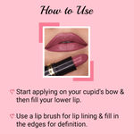Buy Iba Halal Care Pure Lips Moisturizing Lipstick Shade A95 Mauve Touch (4 g) - Purplle