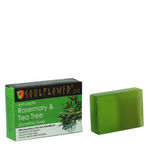 Buy Soulflower Rosemary & Tea Tree Gylcerin Soap (90 g) - Purplle