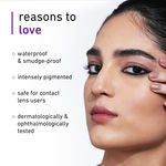 Buy Plum NaturStudio All-Day-Wear Kohl Kajal - Black Brilliance (1.2 gm) with free sharpener - Purplle