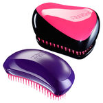 Buy Tangle Teezer Combo Salon Elite Purple and Pink and Compact Pink and Black - Purplle