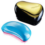 Buy Tangle Teezer Combo Salon Elite Blue and Pink and Compact Gold and Black - Purplle