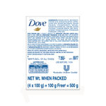 Buy Dove Cream Bar Soap (100 g)*4 +1 Soap Free - Purplle