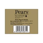 Buy Pears Pure & Gentle Bathing Bar (4 x 125 g) &1 Free - Purplle