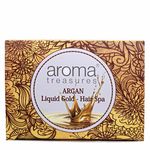 Buy Aroma Treasures Argan-Liquid Gold Hair Spa (18ml+14g) - Purplle