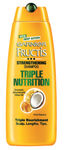 Buy Garnier Fructis Triple Nutrition Shampoo - Purplle
