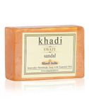 Buy Swati Khadi Ayurvedic Handmade Soap SANDAL - Purplle