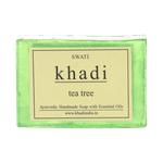 Buy Swati Khadi Ayurvedic Handmade Soap TEA TREE - Purplle