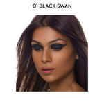 Buy SUGAR Cosmetics Eye Told You So! Smudgeproof Eyeliner - 01 Black Swan (Black) Intensely Pigmented Liquid, Sweat Proof, Moisture Resistant, Long Lasting, Matte Finish - Purplle