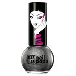 Buy Elle 18 Nail Pops Nail Color Black Glitter 95 (5 ml) - Purplle