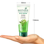 Buy Biotique Bio Neem Purifying Face Wash (50 ml) - Purplle