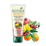 Buy Biotique Bio White Advanced Fairness Face Wash (100 ml) - Purplle