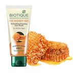 Buy Biotique Bio Honey Gel Refreshing Foaming Face Wash (100ml) - Purplle