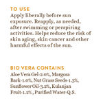Buy Biotique Bio Vera Ultra Soothing Body Lotion 75 + SPF UVA/UVB Sunscreen (190 ml) - Purplle