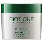 Buy Biotique Bio Costus Stress Reliff Foot Massage Cream (50 g) - Purplle