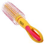 Buy Roots Styl Glam Round Brush Yellow - Purplle