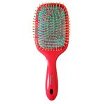 Buy Roots Color Glam Paddle Brush Pink - Purplle