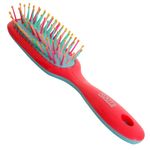 Buy Roots Color Glam Slim Cushion Brush Pink - Purplle