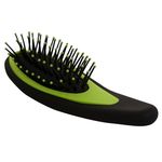Buy Roots Go Glam Mini Cushion Brush Black & Green - Purplle