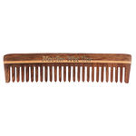 Buy Roots Rosewood Wide Teeth Comb For Wavy/ Curly Hair - Purplle