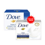 Buy Dove Cream Beauty Bar (100 X 3 g) + ( FREE ) Dove Cream Beauty Bar (75 g) - Purplle