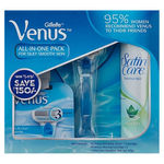 Buy Gillette Venus All In One Pack For Silky Smooth Skin Gift Pack - Purplle