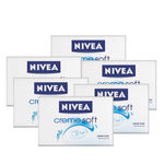 Buy Nivea Body Care Cream Soft Soap (75 g) (Pack Of 6) - Purplle