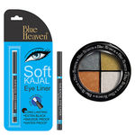 Buy Blue Heaven Eye Magic Eye Shadow 606 & Bh Kajal Liner Combo (6 g + 0.31 g) - Purplle