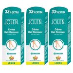 Buy Jolen Hair Remover - Lemon (Pack of 3) (150 g) - Purplle