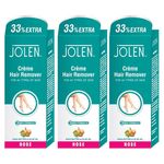 Buy Jolen Hair Remover - Rose (Pack of 3) (150 g) - Purplle