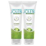 Buy Jolen Cucumber Face Wash (Twin Pack) (300 g) - Purplle