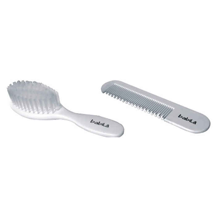 Buy Babila Baby Brush With Comb Bcv001 - Purplle