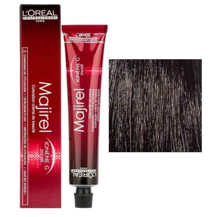 Buy L'oreal Professionnel Majirel- 2 (Darkest Brown) (49.5 g) Beauty Colouring Cream - Purplle