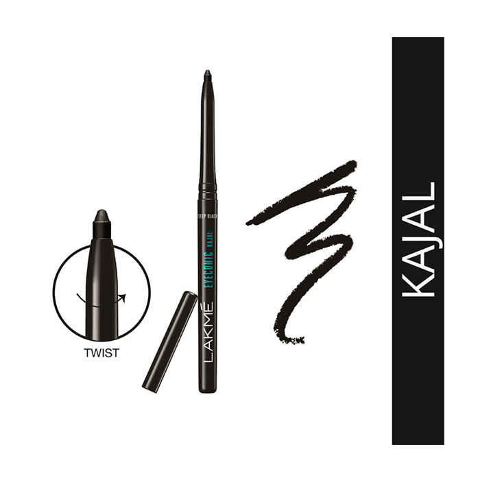Buy Lakme Eyeconic Kajal Black (0.35 g) - Purplle