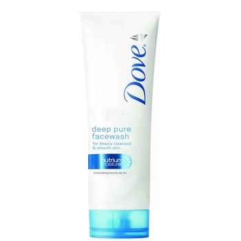 Buy Dove Deep Pure Face Wash (100 g) - Purplle