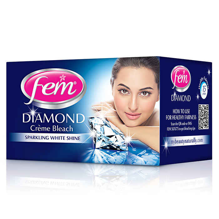 Buy Fem Diamond Creme Bleach (30 g) - Purplle
