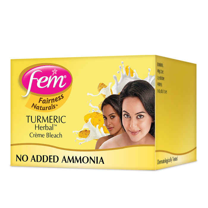 Buy Fem Turmeric Herbal Bleach (24 g) - Purplle