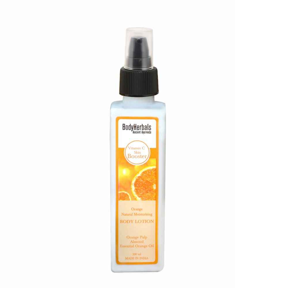 Buy BodyHerbals Ancient Ayurveda Orange Natural Moisturising Body Lotion - Vitamin C Skin Booster (200 ml) - Purplle
